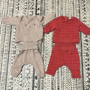 Set of two coordinated outfits for boy or girl!